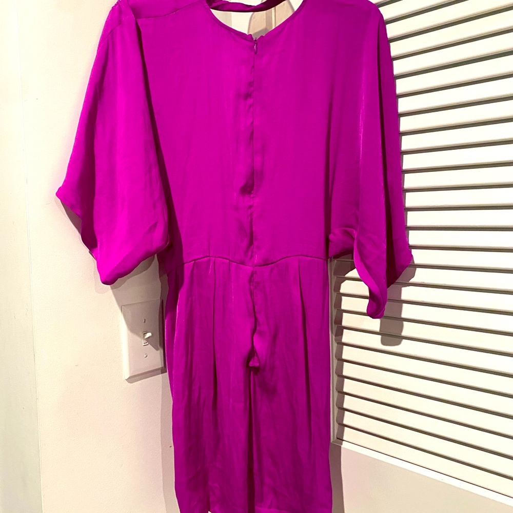 Forever 21 magenta flowy cocktail dress - Picture 2 of 2